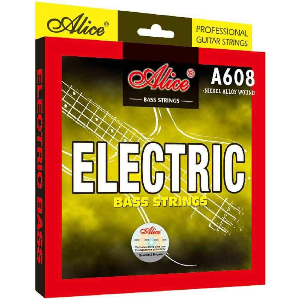 Струны Alice A608(4)-L Light для бас-гитары 040-095
Струны Alice A608(4)-L Light для бас-гитары 040-095