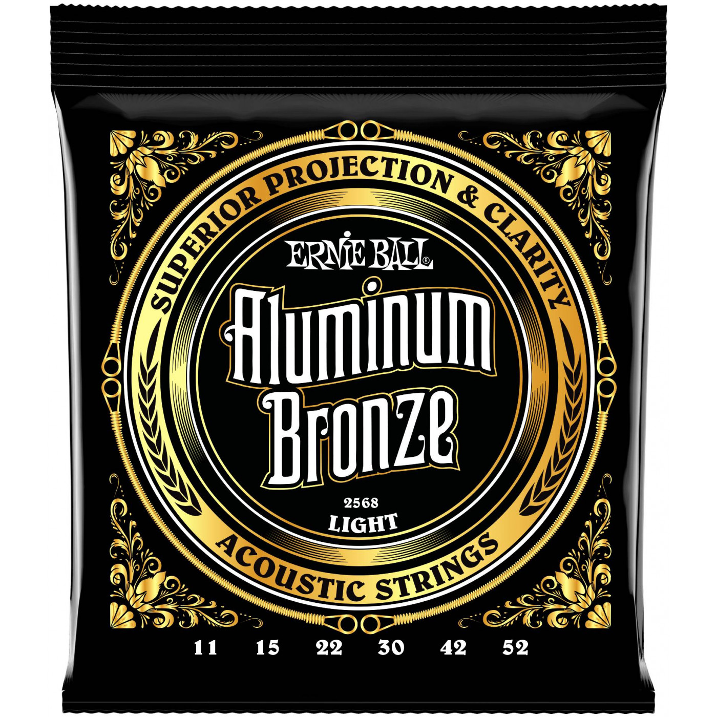 Струны для акустической гитары ERNIE BALL 2568 Aluminum Bronze Light 11-52
Струны для акустической гитары ERNIE BALL 2568 Aluminum Bronze Light 11-52