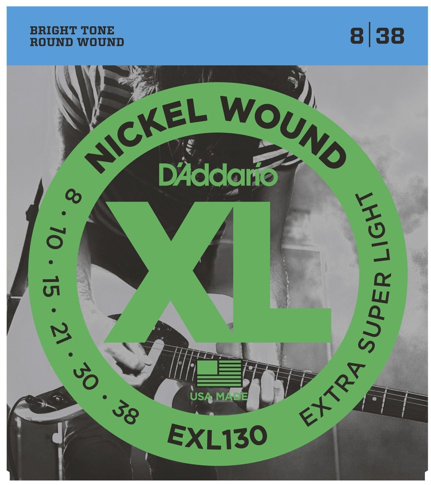 Струны D`Addario EXL130 для электрогитары
Струны D`Addario EXL130 для электрогитары