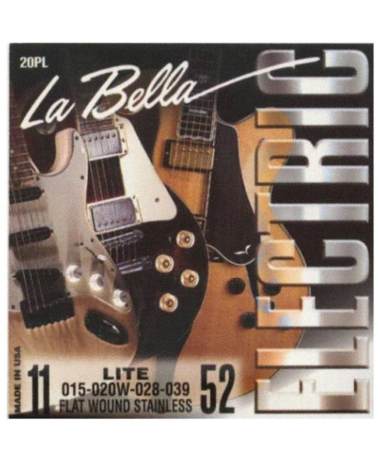 Струны LA BELLA 20PL для электрогитары
Струны LA BELLA 20PL для электрогитары