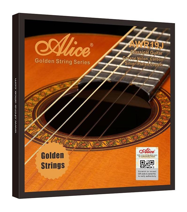 Струны ALICE AWR19J -N для классической гитары
Струны ALICE AWR19J -N для классической гитары