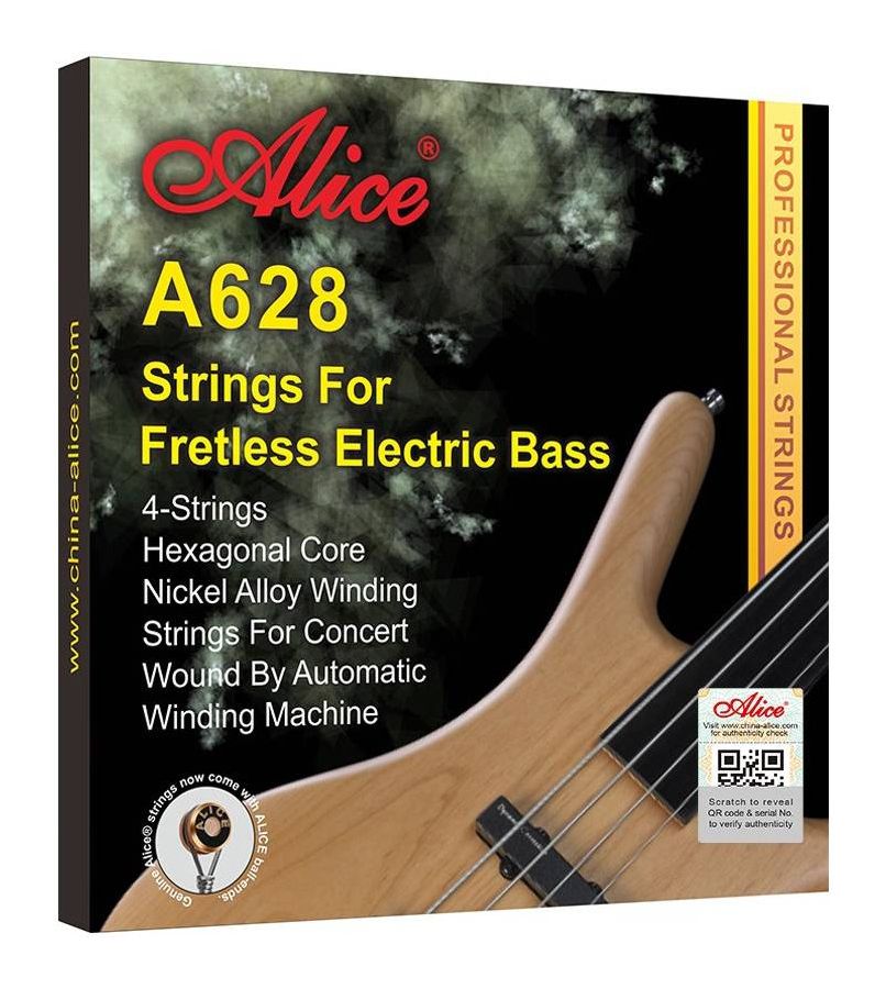 Струны ALICE A628 (4)-M для бас-гитары безладовой
Струны ALICE A628 (4)-M для бас-гитары безладовой