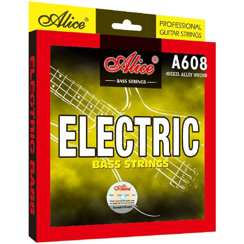 Струны ALICE A608 (4)-M для бас-гитары
Струны ALICE A608 (4)-M для бас-гитары