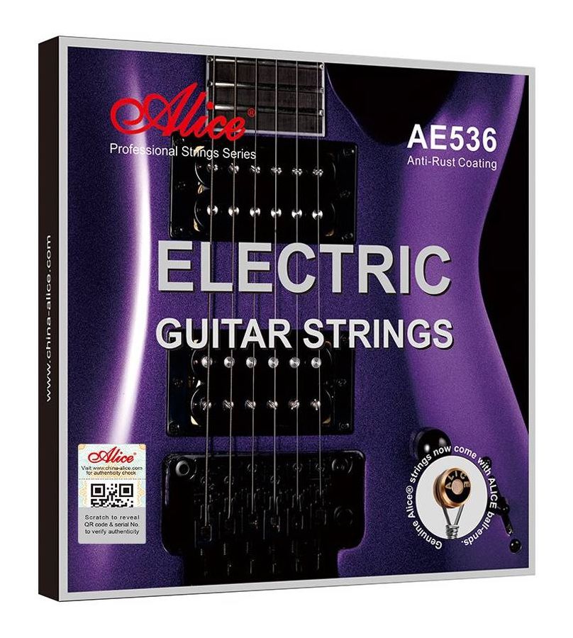 Струны ALICE AE536 -SL для электрогитары
Струны ALICE AE536 -SL для электрогитары