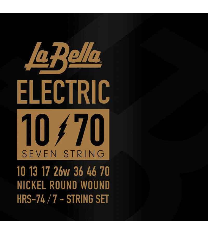 Струны La Bella HRS-74 для 7-ми струнной электрогитары 010-070
Струны La Bella HRS-74 для 7-ми струнной электрогитары 010-070