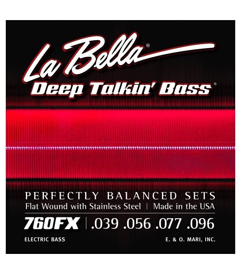 Струны La Bella 760FX для 4-струнной бас-гитары 39-96
Струны La Bella 760FX для 4-струнной бас-гитары 39-96