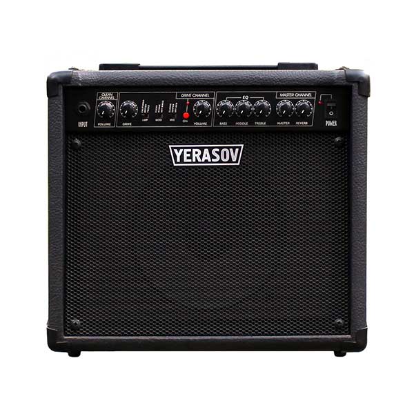 Комбоусилитель гитарный Yerasov GA-15R 15Вт
Комбоусилитель гитарный Yerasov GA-15R 15Вт