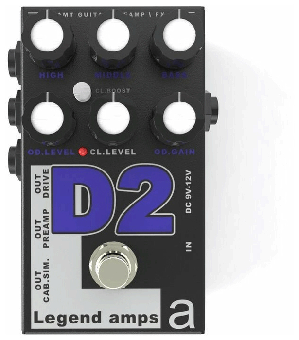 Двухканальный гитарный предусилитель AMT Electronics D-2 Legend Amps 2 D2 Diezel
Двухканальный гитарный предусилитель AMT Electronics D-2 Legend Amps 2 D2 Diezel