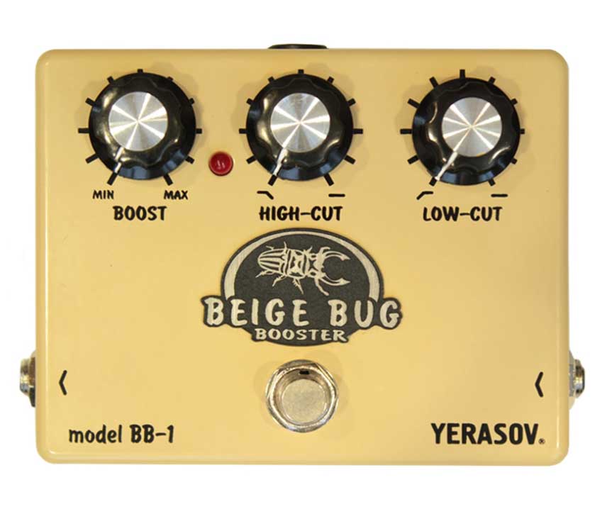 Педаль эффектов Yerasov Insect-BB-1 Beige Bug Booster
Педаль эффектов Yerasov Insect-BB-1 Beige Bug Booster