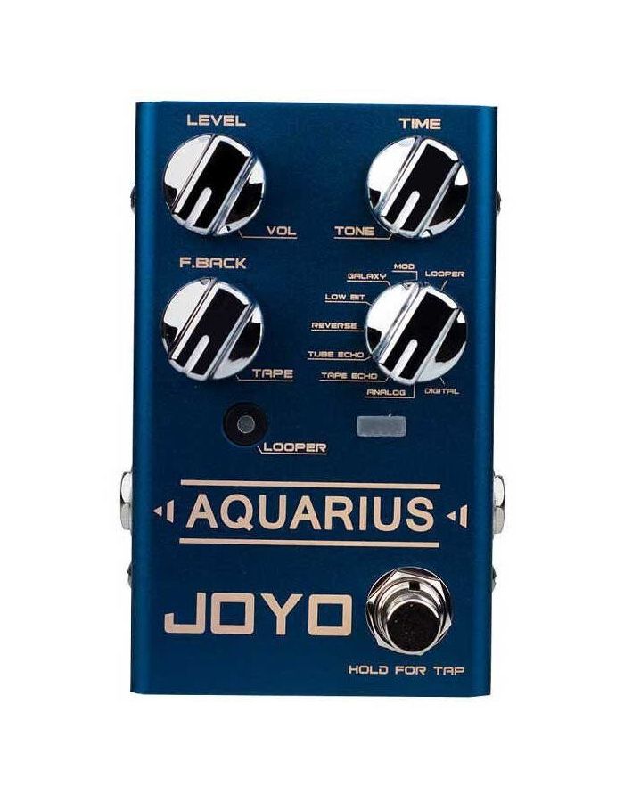 Педаль эффектов Joyo R-07-AQUARIUSDELAY/LOOPER
Педаль эффектов Joyo R-07-AQUARIUSDELAY/LOOPER