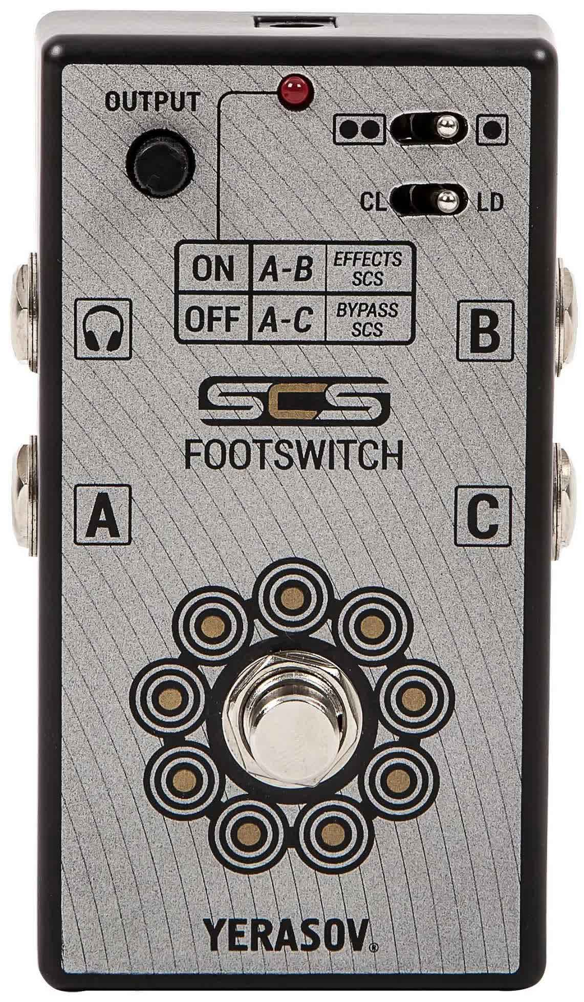 Пассивный ножной переключатель Yerasov SCS-FS-12 Footswitch
Пассивный ножной переключатель Yerasov SCS-FS-12 Footswitch