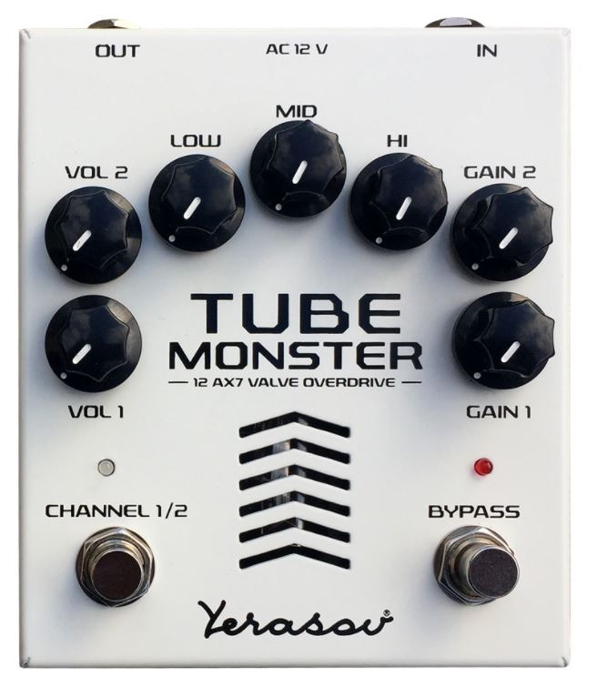 Педаль эффектов Yerasov TM-2 Tube Monster
Педаль эффектов Yerasov TM-2 Tube Monster