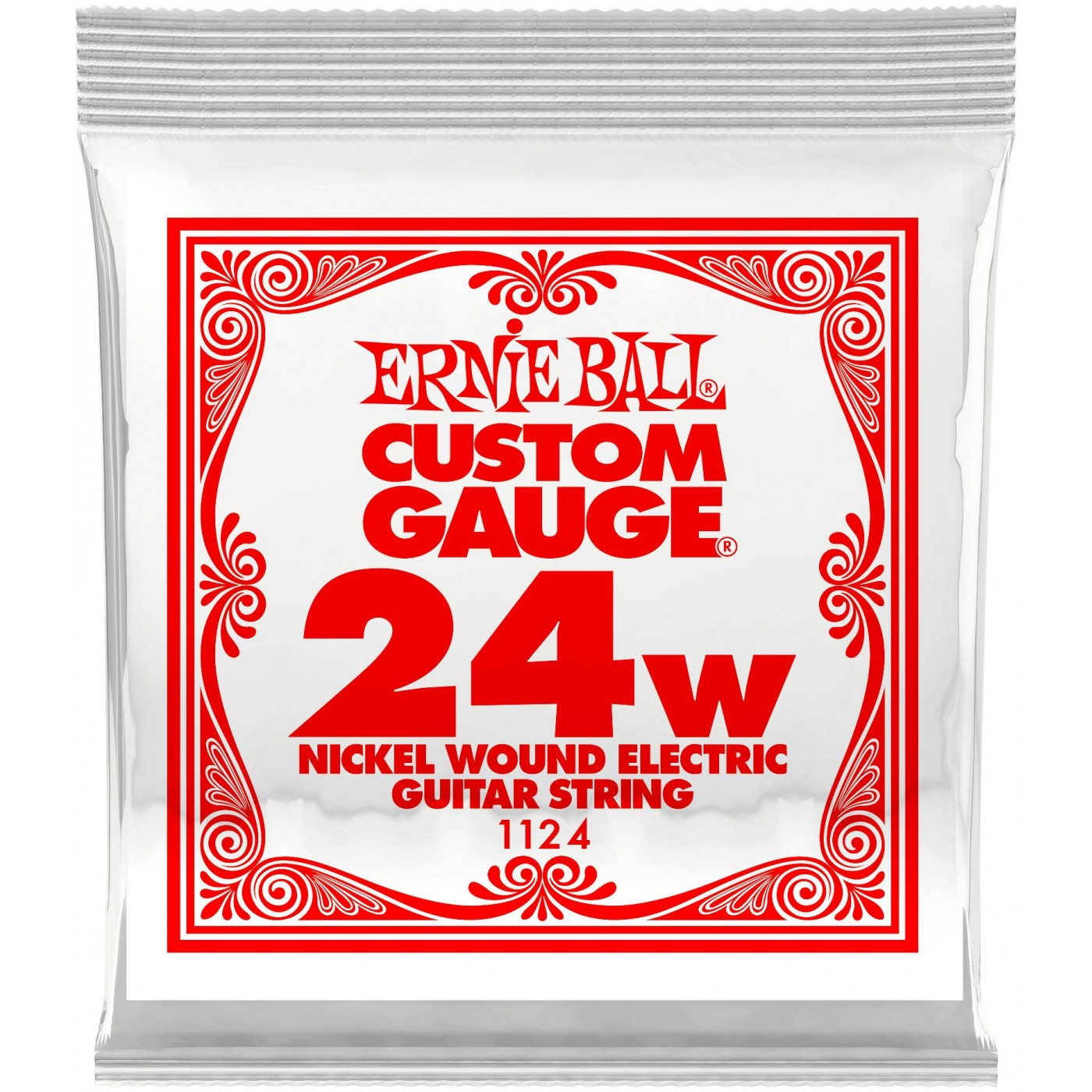 Струна одиночная для электрогитары ERNIE BALL 1124 Nickel Wound .024
Струна одиночная для электрогитары ERNIE BALL 1124 Nickel Wound .024