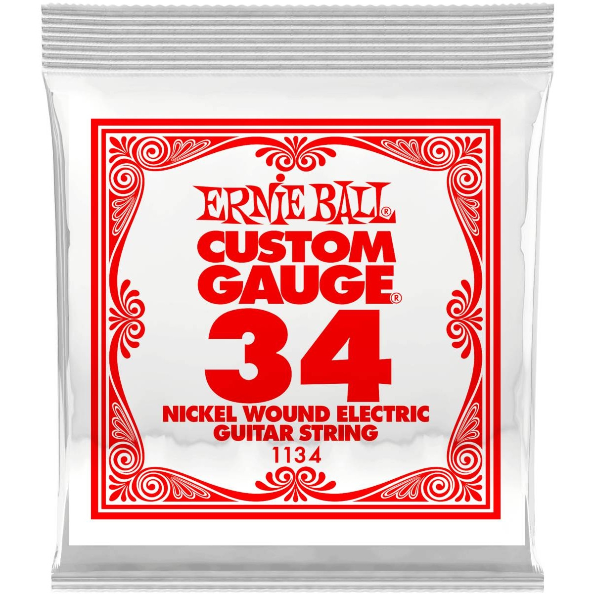 Струна одиночная для электрогитары ERNIE BALL 1134 Nickel Wound .034
Струна одиночная для электрогитары ERNIE BALL 1134 Nickel Wound .034