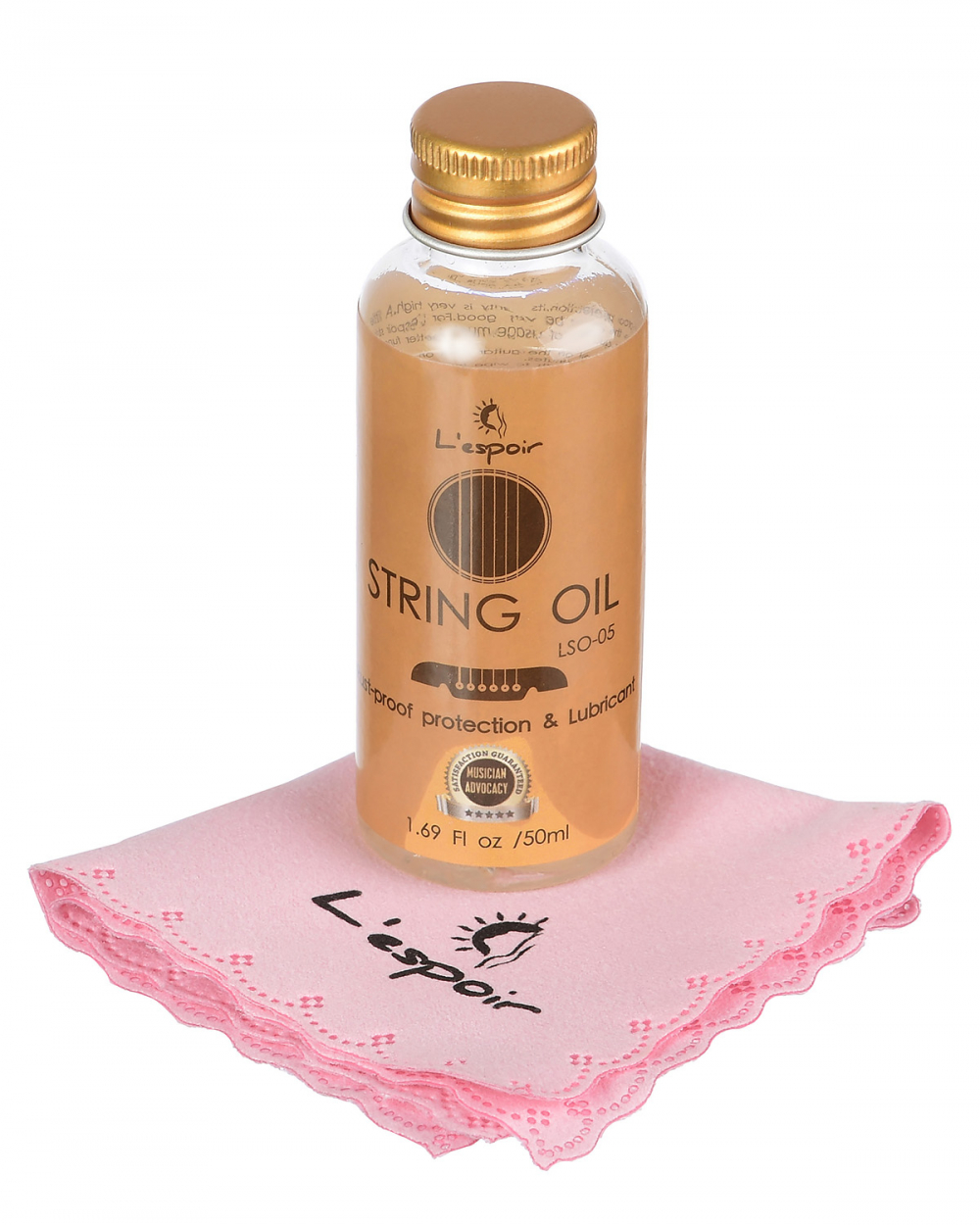 Масло гитарное L'ESPOIR LSO-05 для струн
Масло гитарное L'ESPOIR LSO-05 для струн