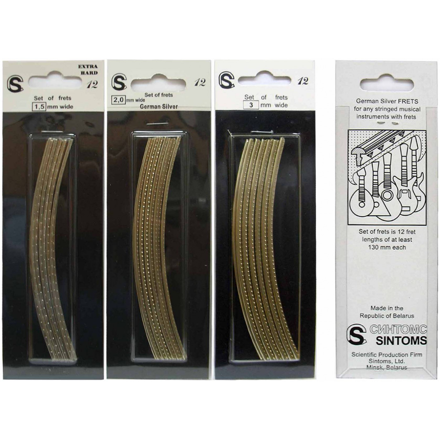 Комплект ладов SINTOMS 230140S из нейзильбера
Комплект ладов SINTOMS 230140S из нейзильбера