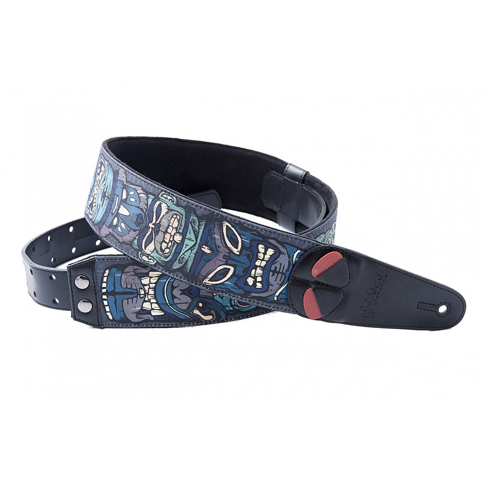 Ремень для гитары RightOn Straps 8401070280149 Steady Mojo Tiki Blue
Ремень для гитары RightOn Straps 8401070280149 Steady Mojo Tiki Blue