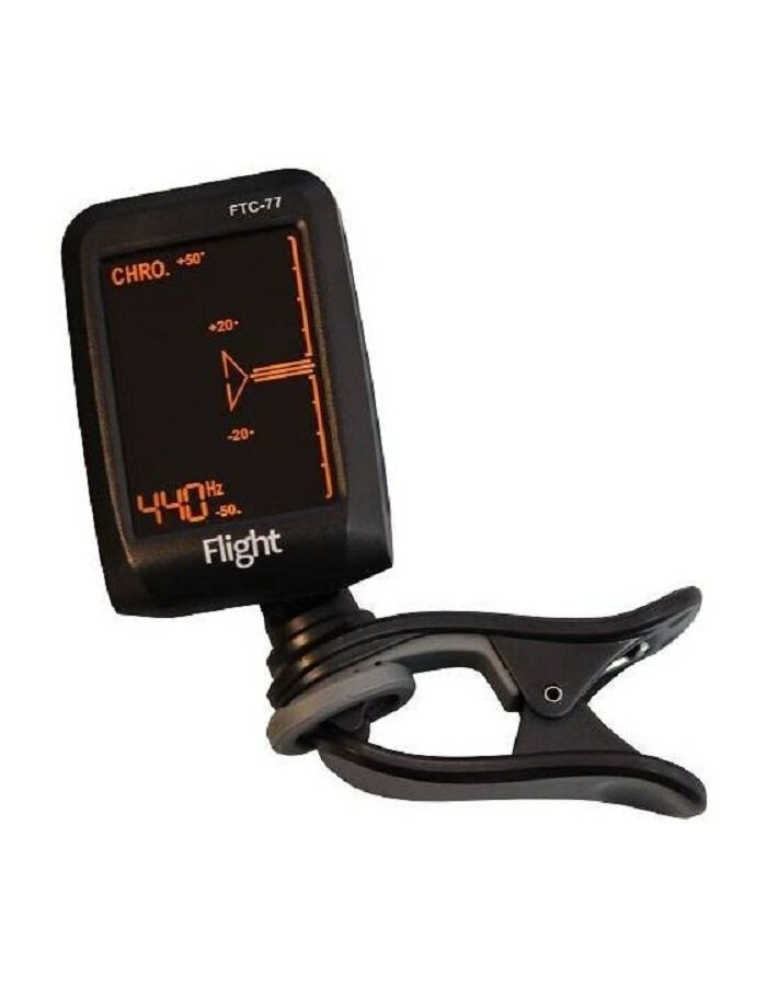 Тюнер хроматический FLIGHT FTC-77
Тюнер хроматический FLIGHT FTC-77
