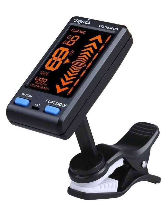 Тюнер Cherub WST-650GB на прищепке Cherub
Тюнер Cherub WST-650GB на прищепке Cherub