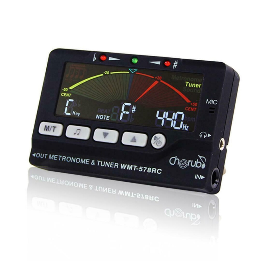 Метроном тюнер Cherub WMT-578RC 
Метроном тюнер Cherub WMT-578RC