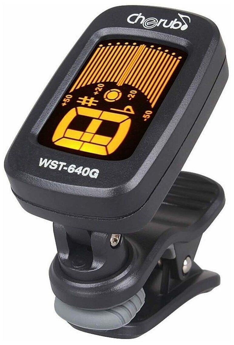 Тюнер Cherub WST-640G на прищепке
Тюнер Cherub WST-640G на прищепке