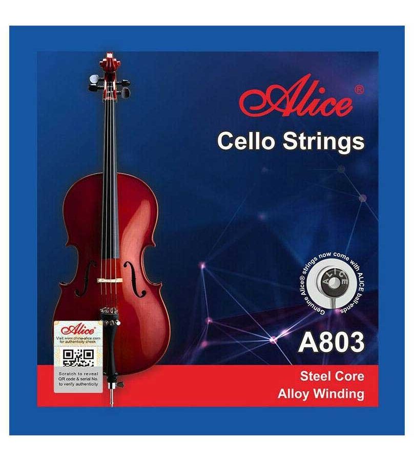 Струны для виолончели ALICE A803
Струны для виолончели ALICE A803