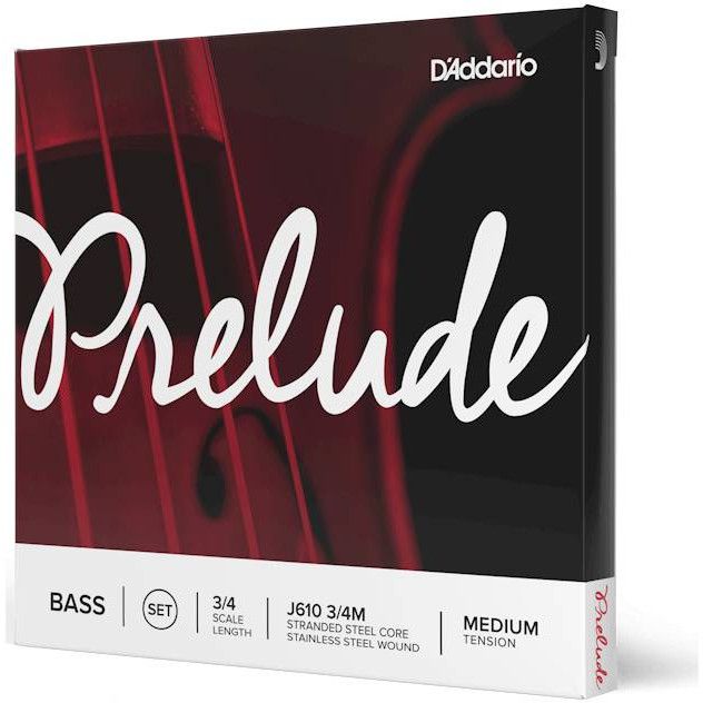 Струны для контрабаса D'ADDARIO J610 3/4M
Струны для контрабаса D'ADDARIO J610 3/4M