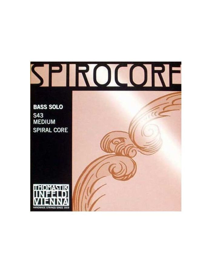Струны Thomastik S43 Spirocore для контрабаса размером 4/4
Струны Thomastik S43 Spirocore для контрабаса размером 4/4