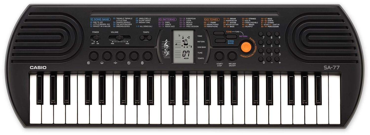 Синтезатор CASIO SA-77 без адаптера AD-E95100LG
Синтезатор CASIO SA-77 без адаптера AD-E95100LG