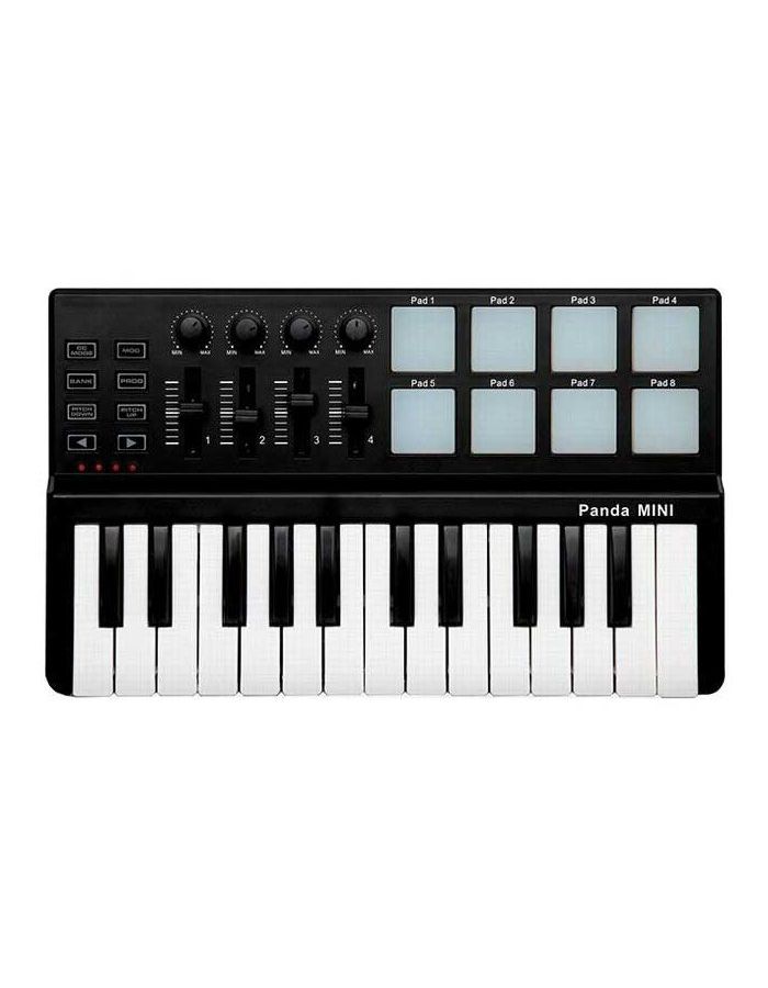Контроллер MIDI LAudio PandaminiC 25 клавиш чёрный
Контроллер MIDI LAudio PandaminiC 25 клавиш чёрный