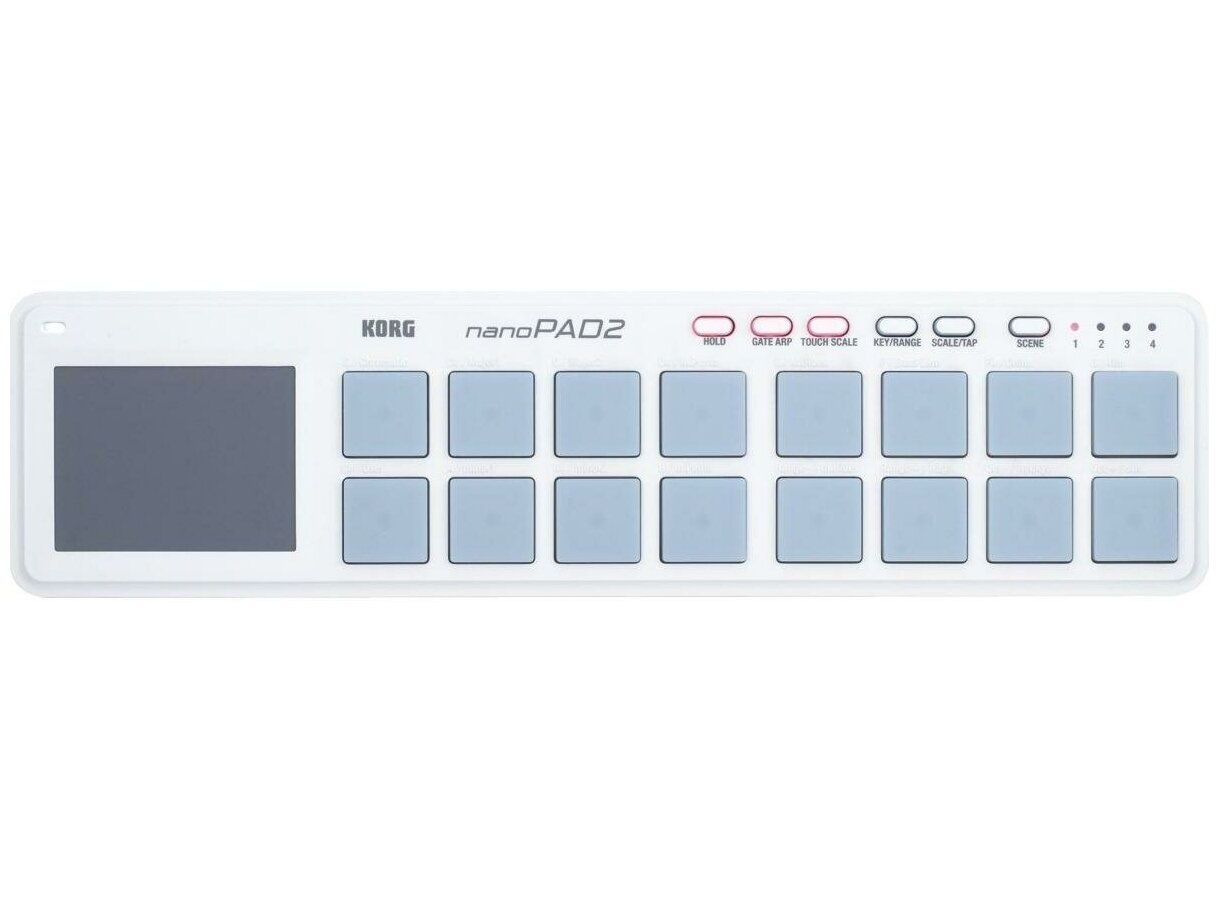 MIDI Контроллер KORG NANOPAD2 -WH
MIDI Контроллер KORG NANOPAD2 -WH