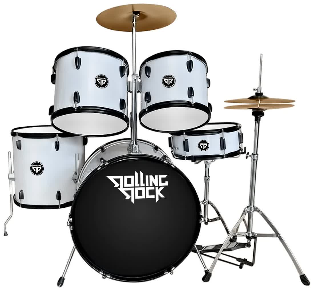 Ударная установка Rolling Rock JR-2221A WH
Ударная установка Rolling Rock JR-2221A WH