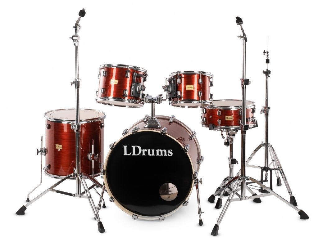 Барабанная установка LDrums 5001012 красная
Барабанная установка LDrums 5001012 красная