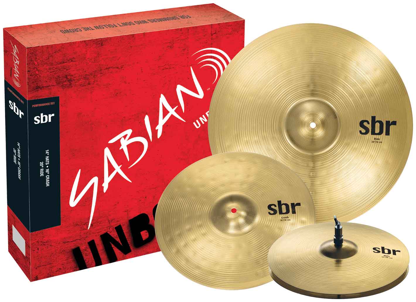 Комплект тарелок SABIAN SBR PERFORMANCE SET-14"/1
Комплект тарелок SABIAN SBR PERFORMANCE SET-14"/1