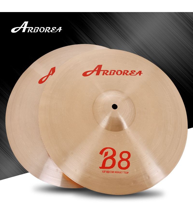 Две тарелки Arborea B813HH B8 Series Hi-Hat 13"
Две тарелки Arborea B813HH B8 Series Hi-Hat 13"