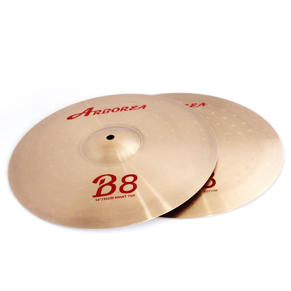 Две тарелки Arborea B814HH B8 Series Hi-Hat 14"
Две тарелки Arborea B814HH B8 Series Hi-Hat 14"