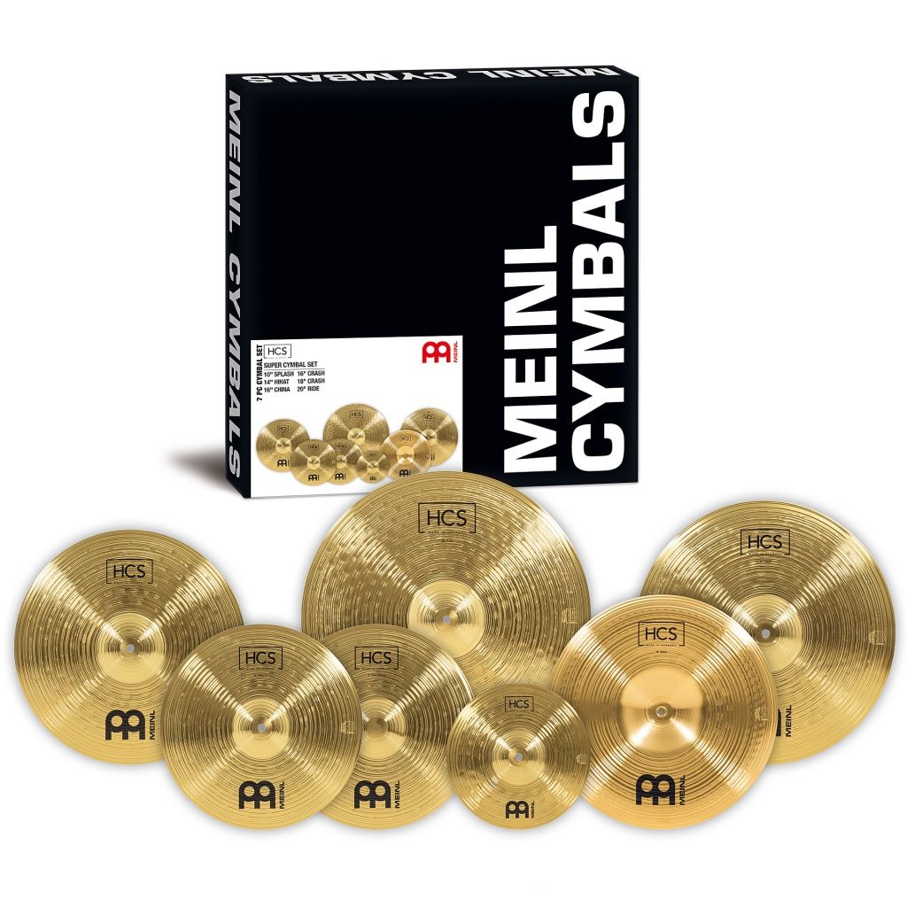 Комплект тарелок Meinl HCS-SCS HCS Super Cymbal Set 10", 14", 16", 16", 18", 20"
Комплект тарелок Meinl HCS-SCS HCS Super Cymbal Set 10", 14", 16", 16", 18", 20"
