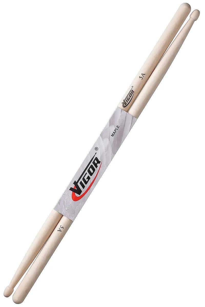 Барабанные палочки VIGOR 5A клён
Барабанные палочки VIGOR 5A клён