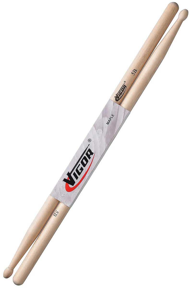 Барабанные палочки VIGOR 5B клён
Барабанные палочки VIGOR 5B клён