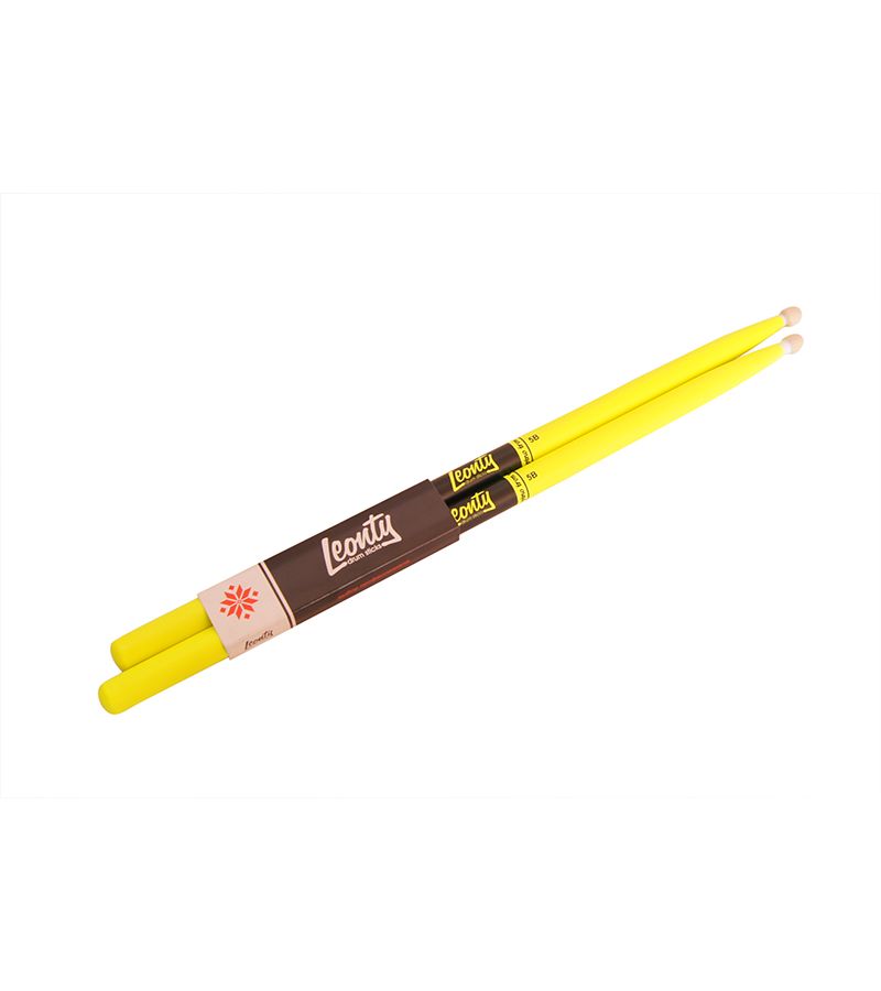 Барабанные палочки Leonty LFL5B Fluorescent Lemon 5B
Барабанные палочки Leonty LFL5B Fluorescent Lemon 5B