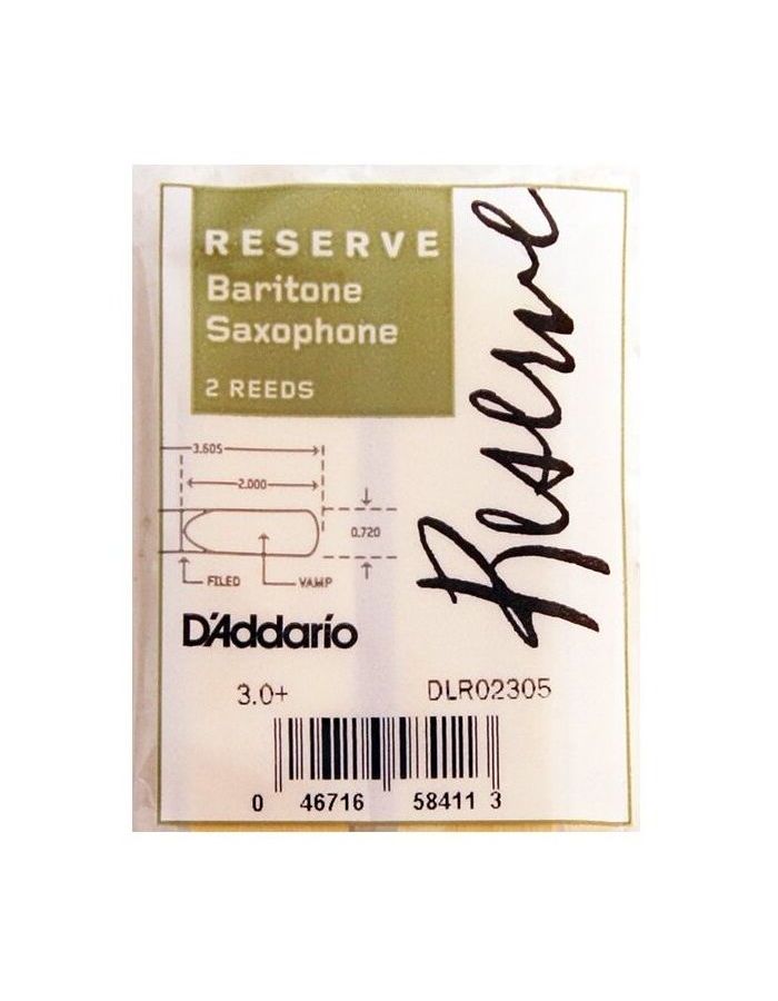 Трости для саксофона RICO DLR02305
Трости для саксофона RICO DLR02305