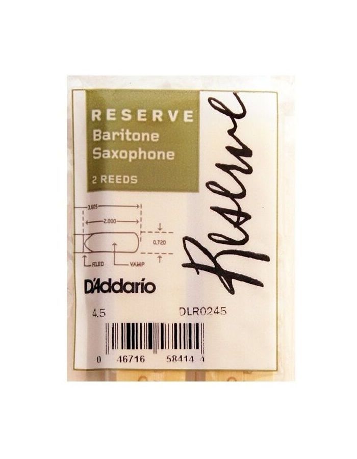 Трости для саксофона RICO DLR0245
Трости для саксофона RICO DLR0245