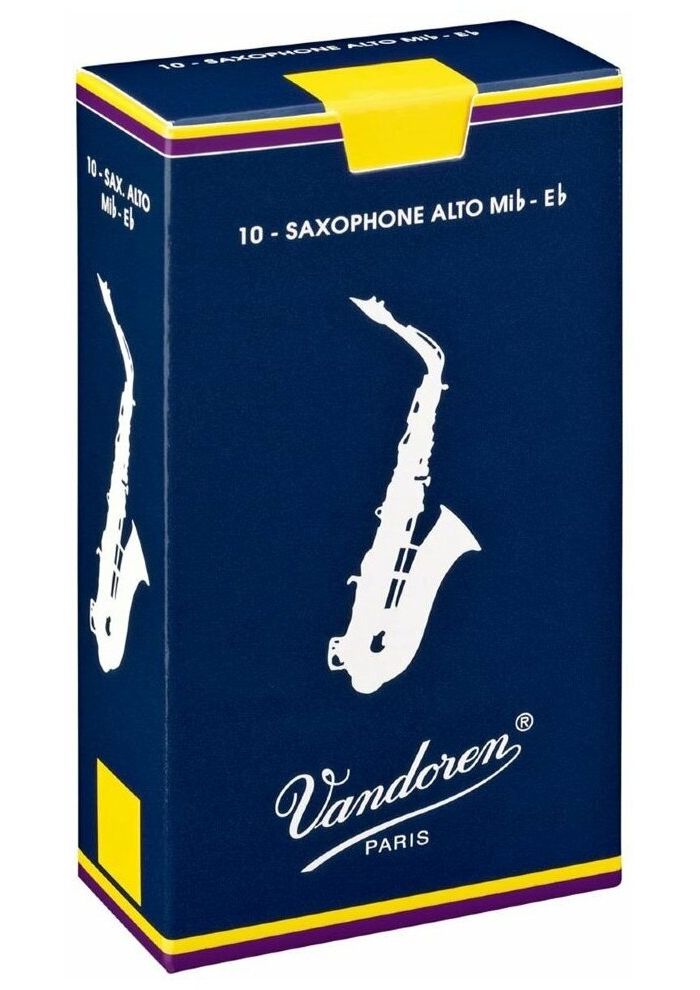Трости для саксофона Vandoren SR213 альт традиционные №3 10шт
Трости для саксофона Vandoren SR213 альт традиционные №3 10шт