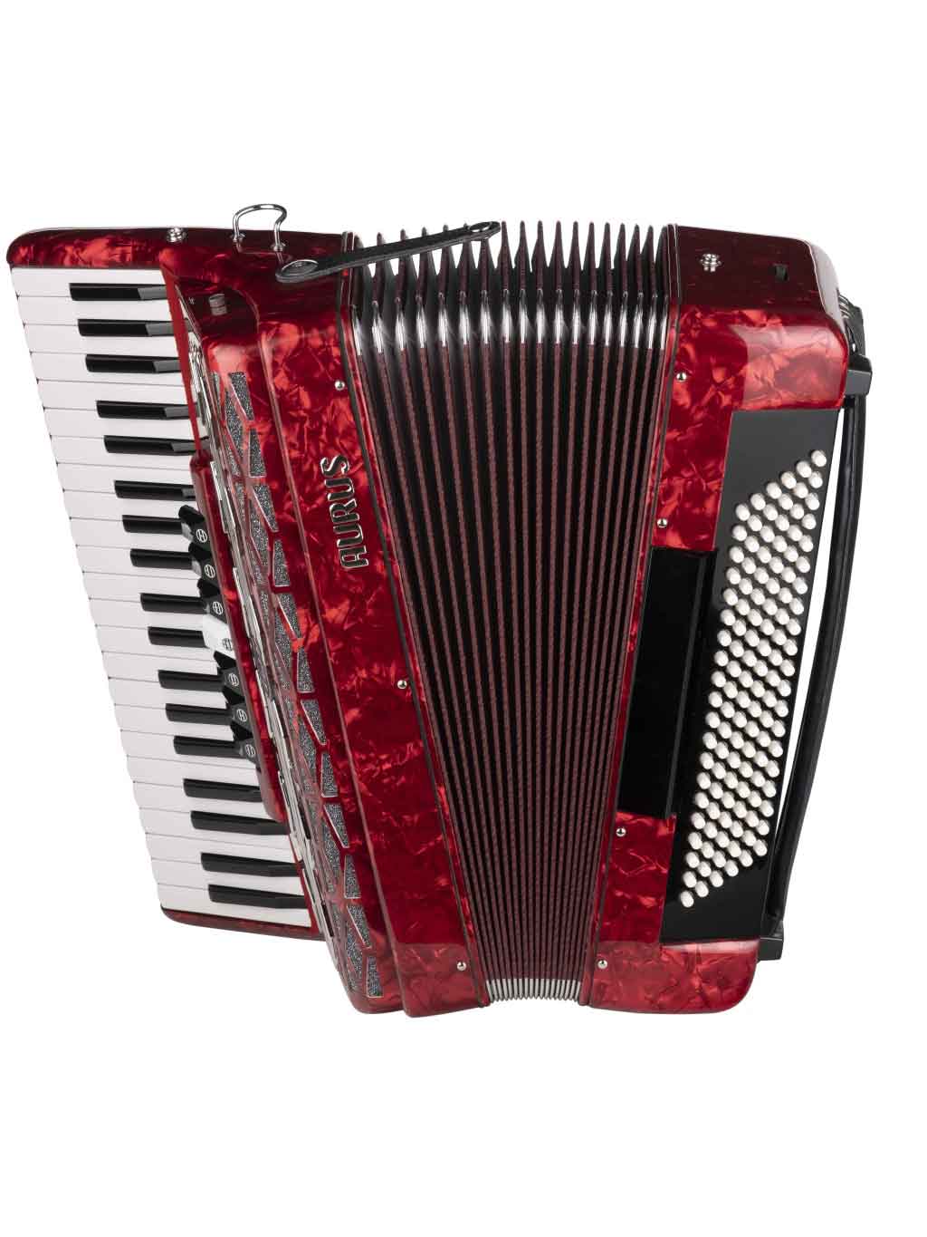 Аккордеон Aurus JH2008-R 41/120/7/2 красный с футляром
Аккордеон Aurus JH2008-R 41/120/7/2 красный с футляром
