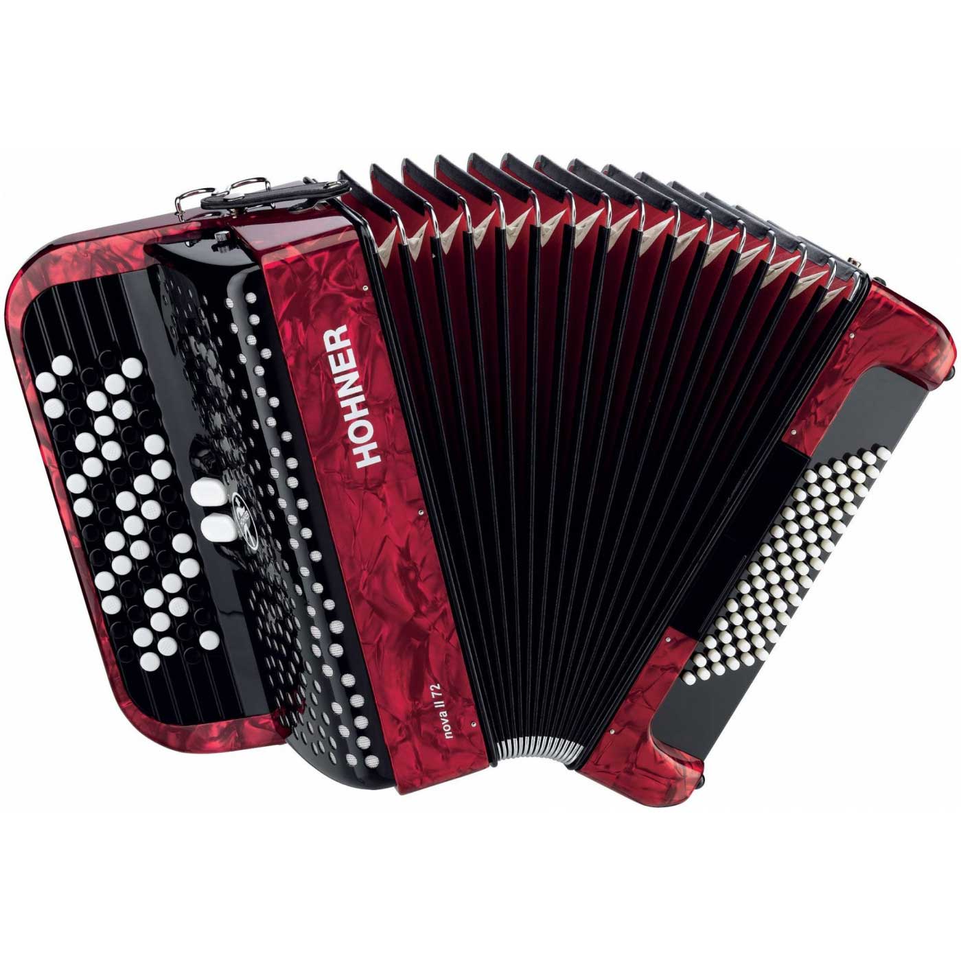 Баян HOHNER Nova II 72 red
Баян HOHNER Nova II 72 red