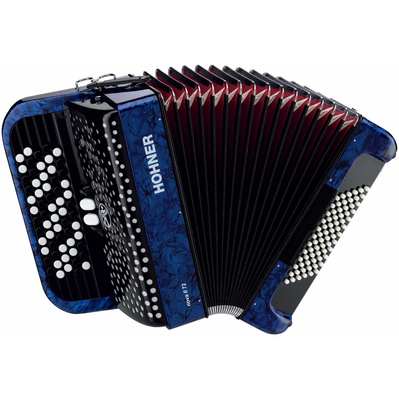 Баян HOHNER Nova II 72 blue
Баян HOHNER Nova II 72 blue