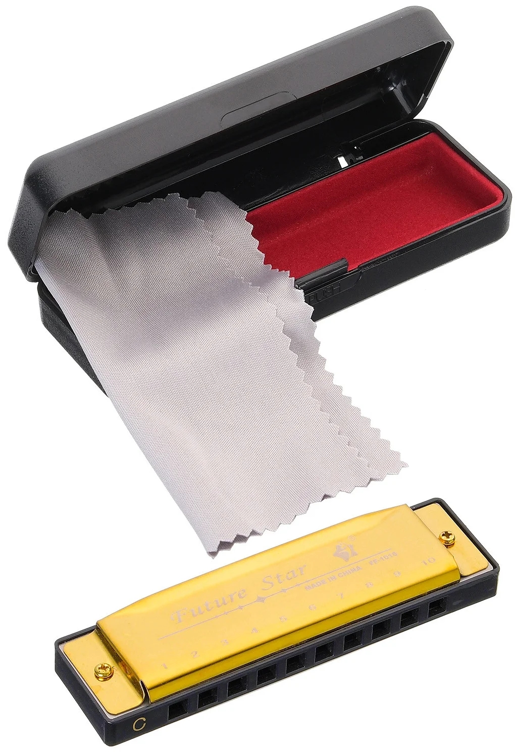 Губная гармошка Future Star FF-1016 GD
Губная гармошка Future Star FF-1016 GD