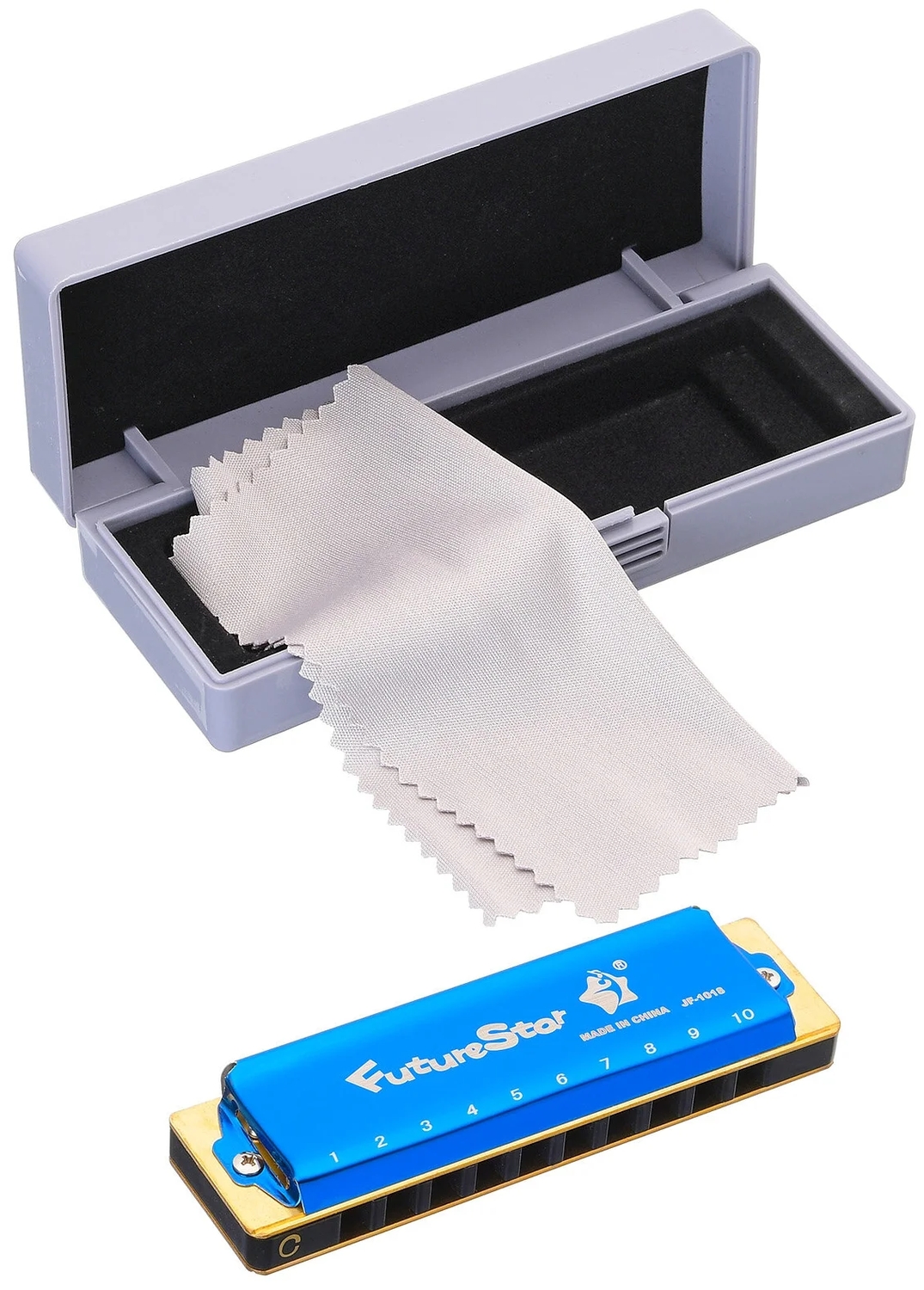 Губная гармошка Future Star JF-1018 BL
Губная гармошка Future Star JF-1018 BL