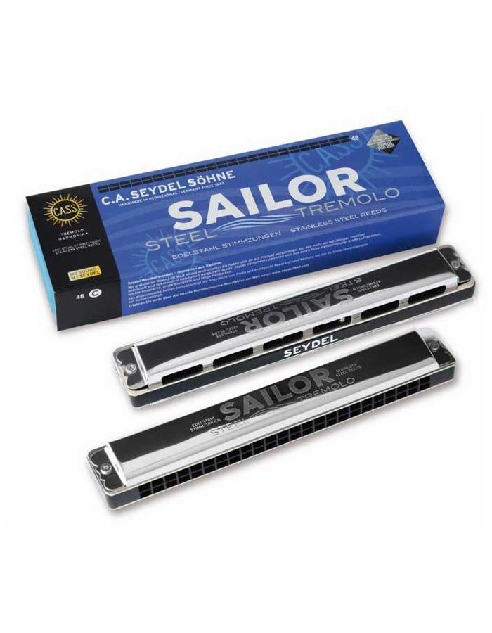 Губная гармошка тремоло Seydel Sohne 26480C Sailor Steel C
Губная гармошка тремоло Seydel Sohne 26480C Sailor Steel C