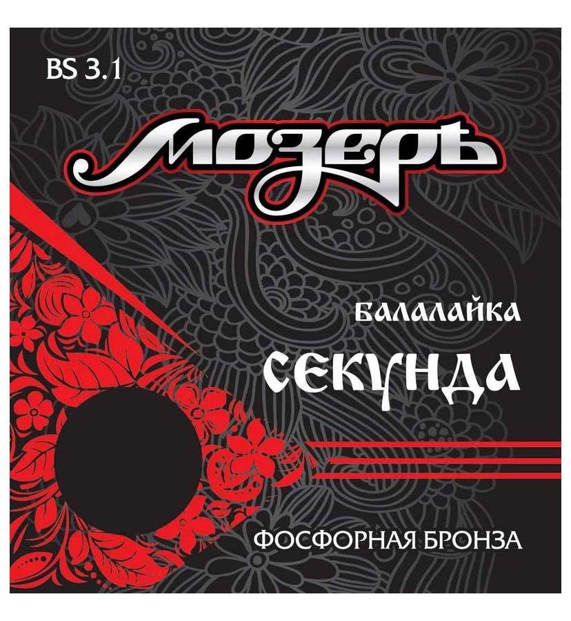 Струны МОЗЕРЪ BS 3.1 3.1 для балалайки
Струны МОЗЕРЪ BS 3.1 3.1 для балалайки